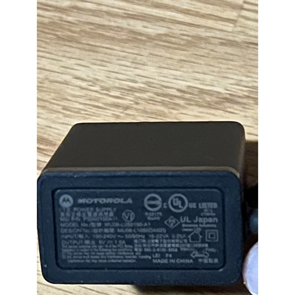 Motorola Wall Charger Power Supply Micro USB Rapid Quick‎ Travel Charger